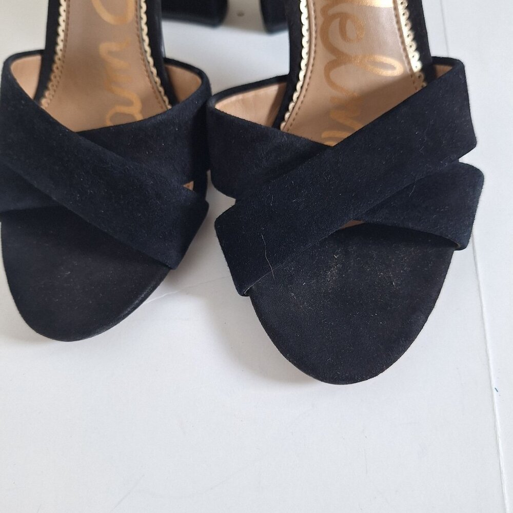 Sam Edelman Lucia ankle strap open toe heel size 9 - Picture 2 of 7